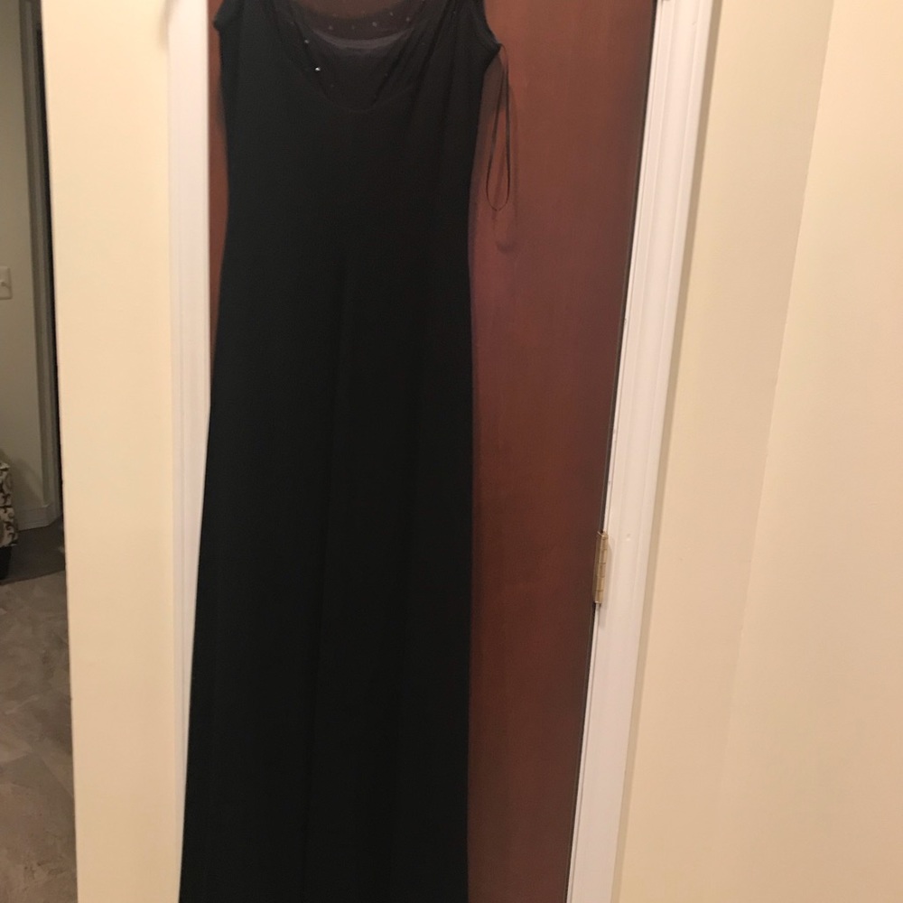 Long black dress